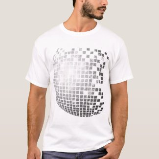 Disco Ball Fun Retro T-Shirt shirt