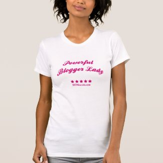 Powerful Blogger Lady T-Shirt shirt