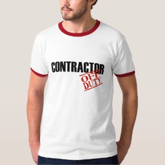 Off Duty Contractor shirt