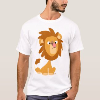Silly Lion! cartoon toddler T-shirt shirt