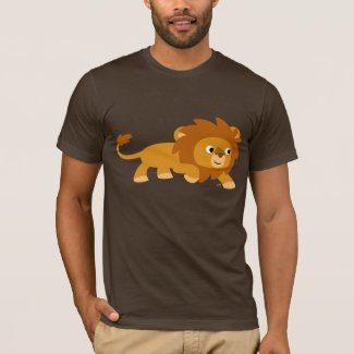 Smart Cartoon Lion T-shirt shirt