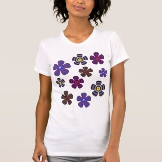 colorful flowers shirt