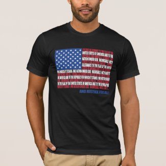 Pledge of Allegiance t-shirt shirt