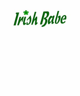 Irish Babe shirt