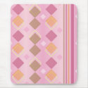 Square Pattern Pink Mousepad2 mousepad