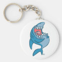 The Laughing Shark cartoon keychain keychain