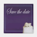 Save the Date Magnet magnet