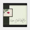 Classic Look Save the Date Magnet magnet