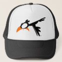 Nose-diving lil' birdie :) trucker hat hat
