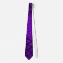 Purple abstract tie