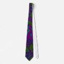 splotch purple tie