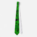 green circles tie