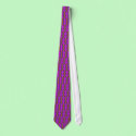 Pink Ribbons Fractal tie
