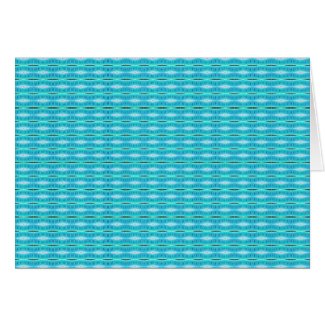 Turquoise Pattern card