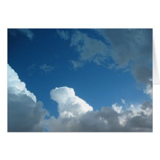 clouds card