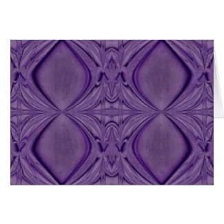 purple diamonds card
