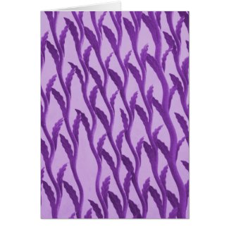 branches purple card