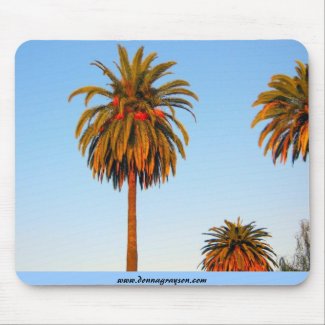 Sunny Palm Trees Mousepad