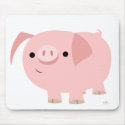 Cute pig   mousepad