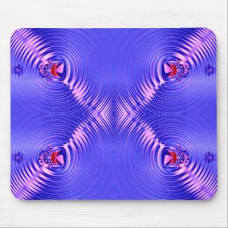 blue ripples mousepad