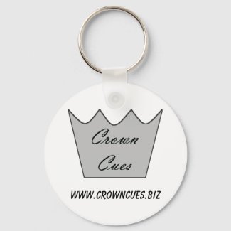 Crown Cues Keychain