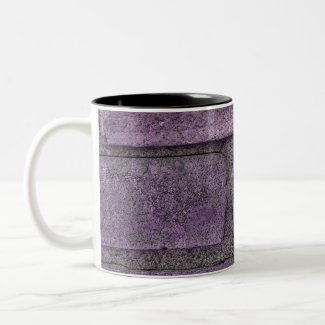 purple stones mug