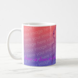 Transparent Pride mug