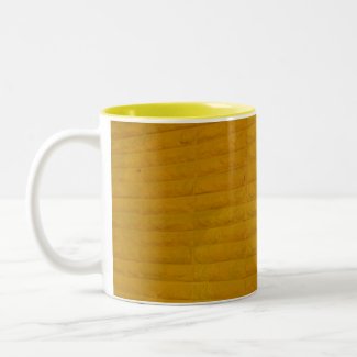 yellow in the city- coffee mug