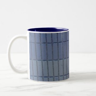 blue wall mug