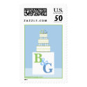 Wedding Cake Custom Postage Stamp