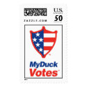 My Duck Votes USA Stamp