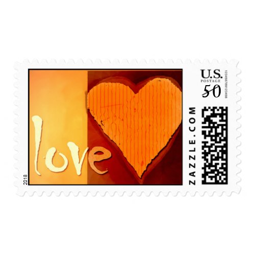 Love stamp stamp