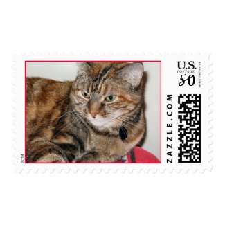 Cinnamon the Cat stamp