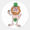 St Patrick's Day sticker