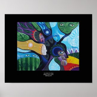 Whisper to Tree by Gregory Gallo print