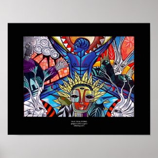Blue Soul Rising by Gregory Gallo print