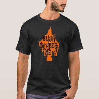 Halloween - Bush Scares Me t-shirt