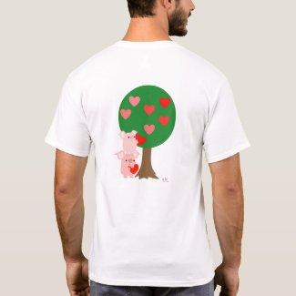 Tree of Love T-shirt simple (design on the back)
