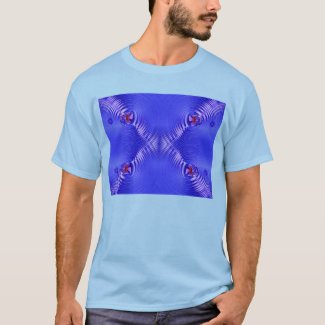 blue ripples shirt