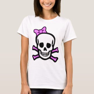 Ms. Skull & Crossbones with Gold Tooth shirt