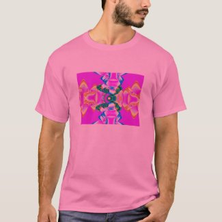 Pink Ribbon Fractal shirt