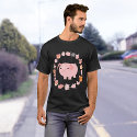 Pig Mandala T-shirt front