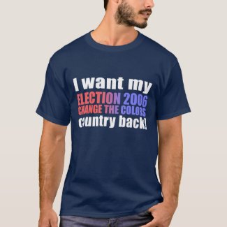 I Want My Country Back! t-shirt