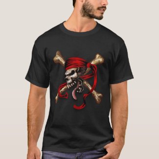 Old Pirate Skull shirt