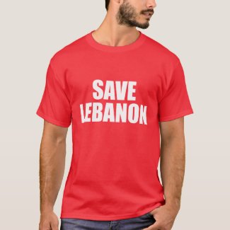 Save Lebanon t-shirt