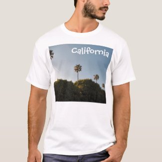 California Palm Trees Tshirt