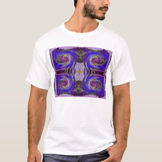 purple cosmos swirl shirt
