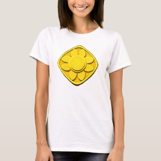 yellow flower shirt